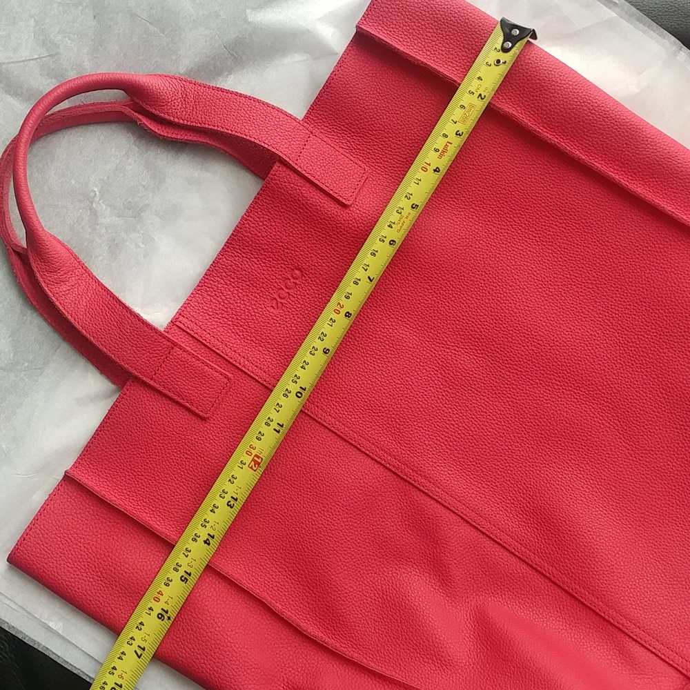 Ecco leather tote bag - Picture 7 of 11